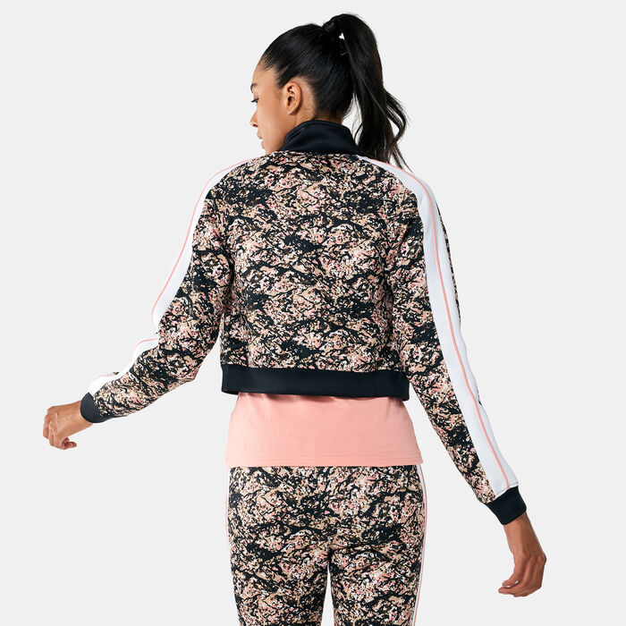 ellesse Women's Fladge Track Top Brown image number 2