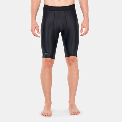 Under Armour Men's UA Iso-Chill Compression Long Shorts Black