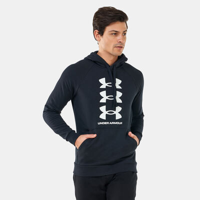 Under Armour Men's UA Rival Fleece Multilogo Hoodie Black