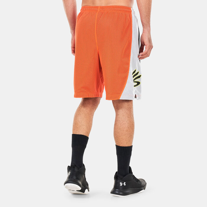 Under Armour Men's Curry Splash 9-inch Shorts Red Under Armour Men's Curry Splash 9-inch Shorts Red image number 1
