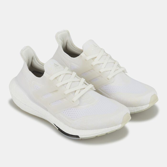 adidas Women's Ultraboost 21 Primeblue Shoe White image number 2