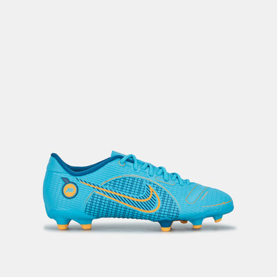 Nike Kids' Mercurial Vapor 14 Academy Multi-Ground Football Shoe Blue