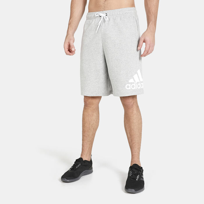 adidas Men's Must Haves Badge of Sport Shorts Grey adidas Men's Must Haves Badge of Sport Shorts Grey image number 0