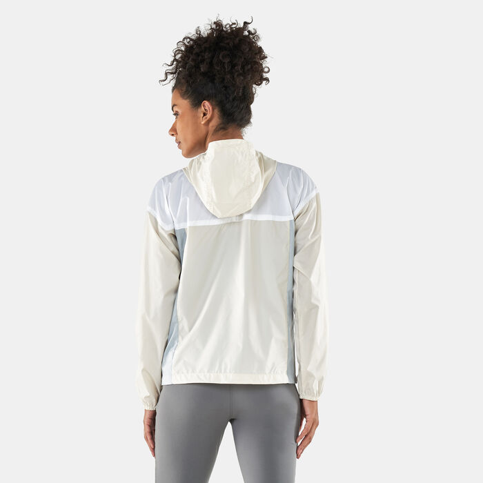 Columbia Women's Flash Challenger™ Novelty Windbreaker Jacket Beige Columbia Women's Flash Challenger™ Novelty Windbreaker Jacket Beige image number 1