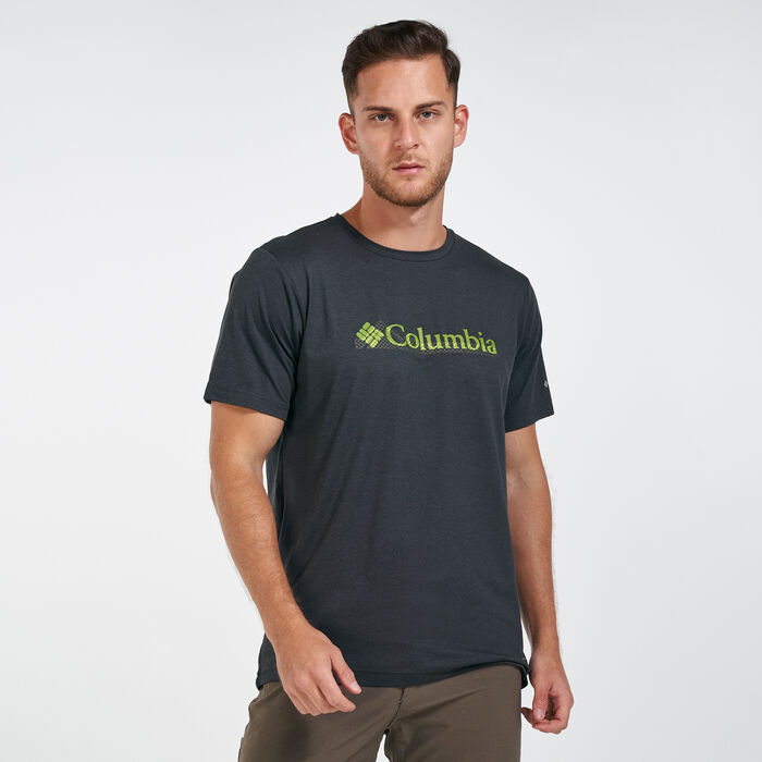 Columbia Men's Tech Trail™ Graphic T-Shirt Black Columbia Men's Tech Trail™ Graphic T-Shirt Black image number 0