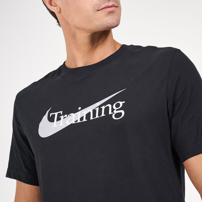 Nike Men's Dri-FIT Training T-Shirt Black Nike Men's Dri-FIT Training T-Shirt Black image number 3