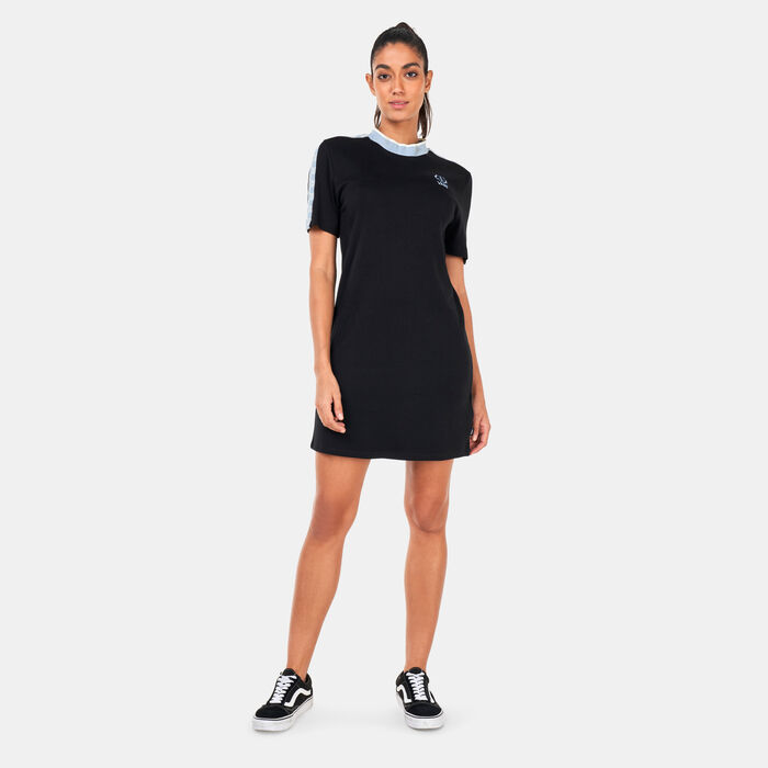 Vans Women's Peace Checkerboard Dress Black Vans Women's Peace Checkerboard Dress Black image number 0
