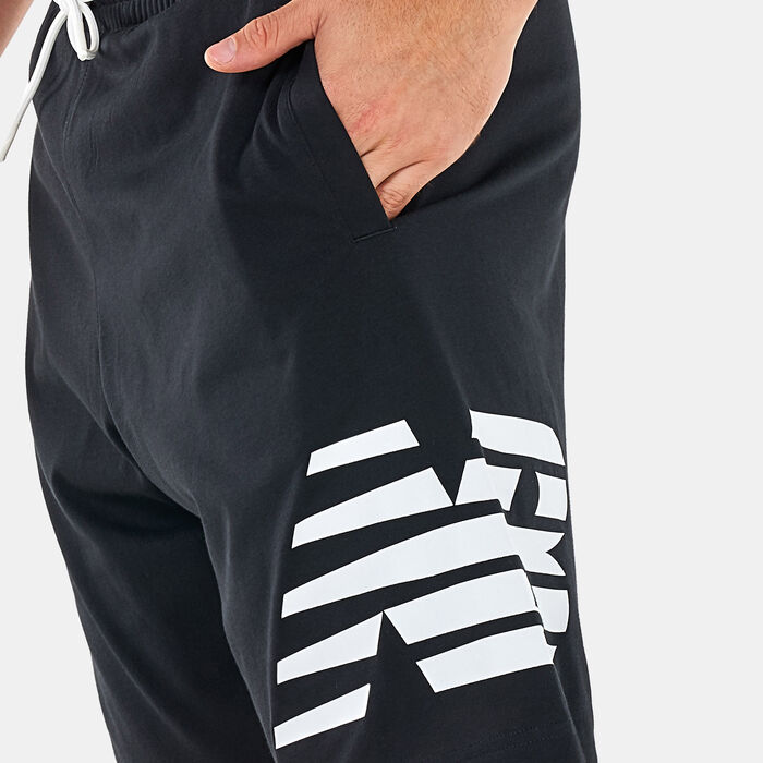 New Balance Men's Heathertech Shorts Black New Balance Men's Heathertech Shorts Black image number 3