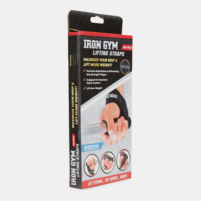 Iron Gym Lifting Straps With Comfort Pad Multi Iron Gym Lifting Straps With Comfort Pad Multi image number 0