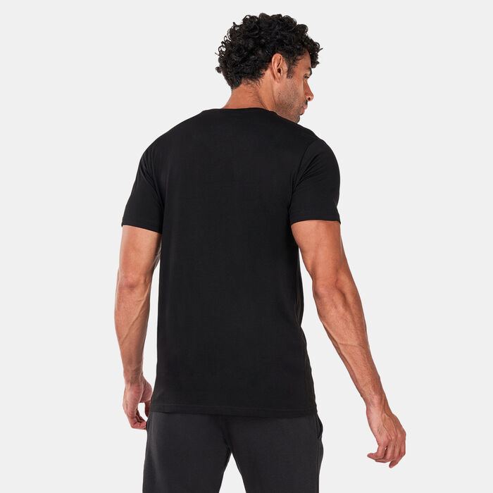 New Era Men's NBA Los Angeles Lakers Script T-Shirt Black New Era Men's NBA Los Angeles Lakers Script T-Shirt Black image number 1