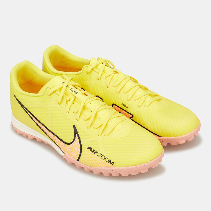 Nike Men's Mercurial Vapor 15 Academy Turf Ground Football Shoes yellow Nike Men's Mercurial Vapor 15 Academy Turf Ground Football Shoes yellow image number 1