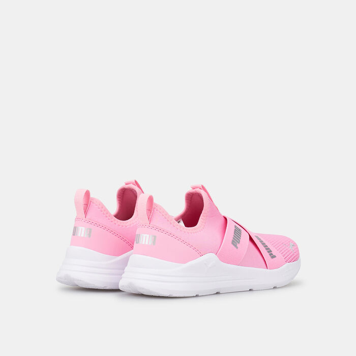PUMA Kids' Wired Run Slip-On Shoe Pink PUMA Kids' Wired Run Slip-On Shoe Pink image number 2