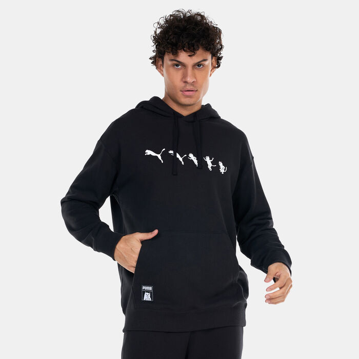 PUMA Men's x RIPNDIP Hoodie Black PUMA Men's x RIPNDIP Hoodie Black image number 0