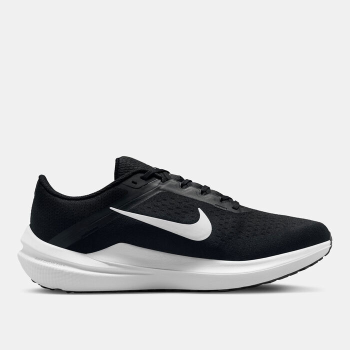 Nike Men's Winflo 10 Road Running Shoes (Extra Wide) Black Nike Men's Winflo 10 Road Running Shoes (Extra Wide) Black image number 1