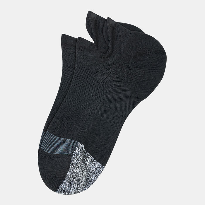 Under Armour Women's UA Breathe No-Show Tab Socks (2-Pack) Black image number 0