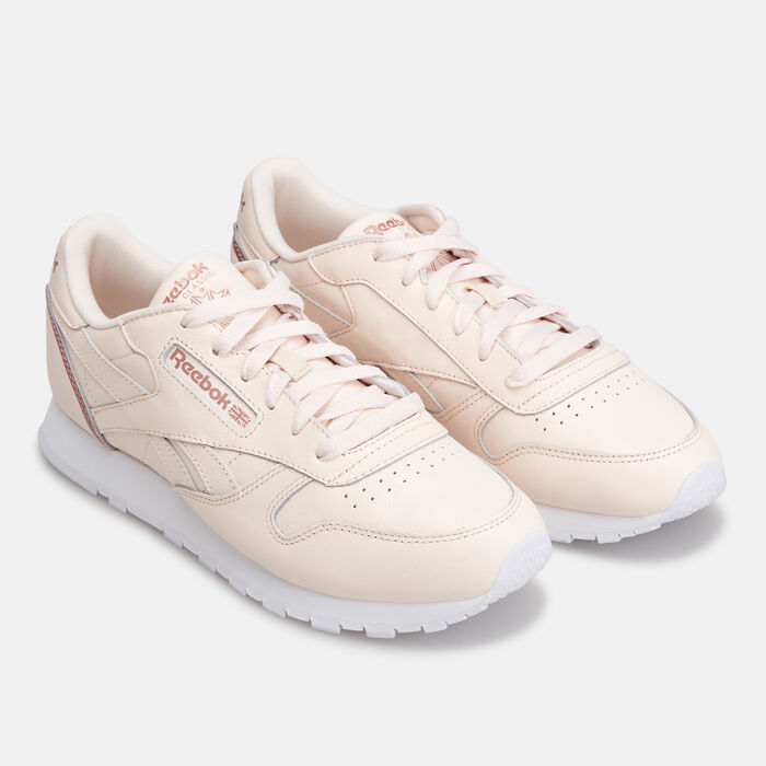 Reebok Women's Classic Leather Shoe Pink Reebok Women's Classic Leather Shoe Pink image number 2