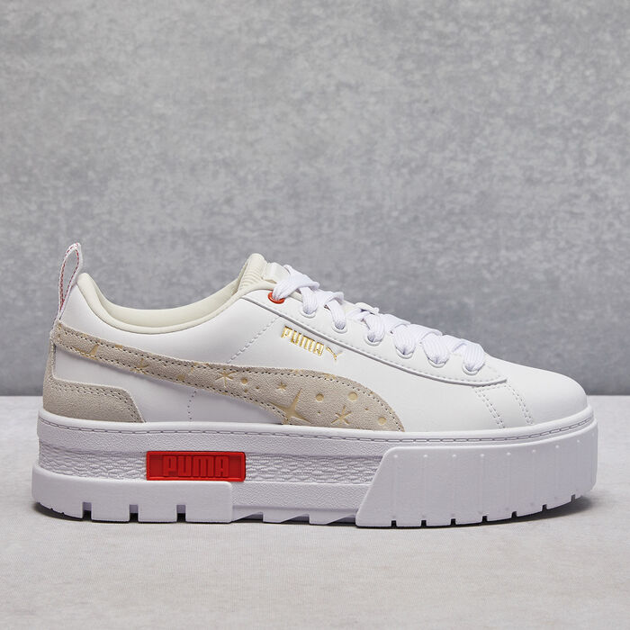 PUMA Women's Mayze Lucky Charm Shoe White PUMA Women's Mayze Lucky Charm Shoe White image number 4