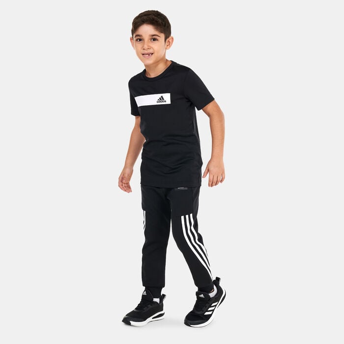 adidas Kids' Future Icons 3-Stripes Pants Black adidas Kids' Future Icons 3-Stripes Pants Black image number 2