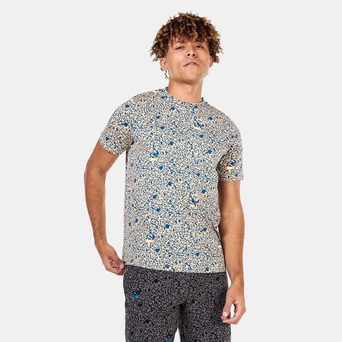 PUMA Men's Brand Love Printed T-Shirt Ivory PUMA Men's Brand Love Printed T-Shirt Ivory image number 0