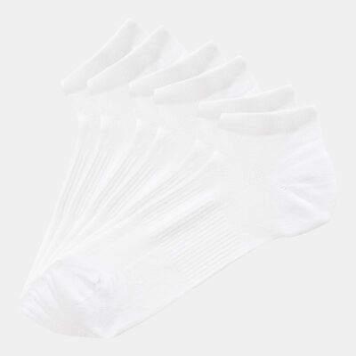 Dropkick Men's Sports Ankle Socks (3 Pairs) White Dropkick Men's Sports Ankle Socks (3 Pairs) White