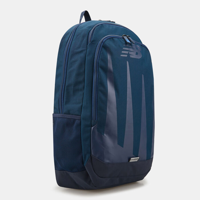New Balance Oversized Print Backpack Blue New Balance Oversized Print Backpack Blue image number 2