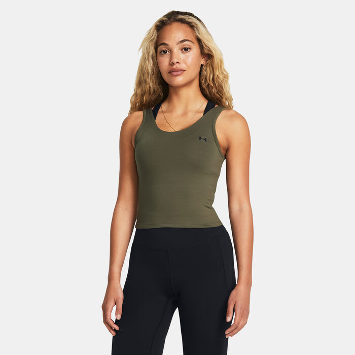 Under Armour Women's Motion Training Tank Top Green Under Armour Women's Motion Training Tank Top Green image number 0