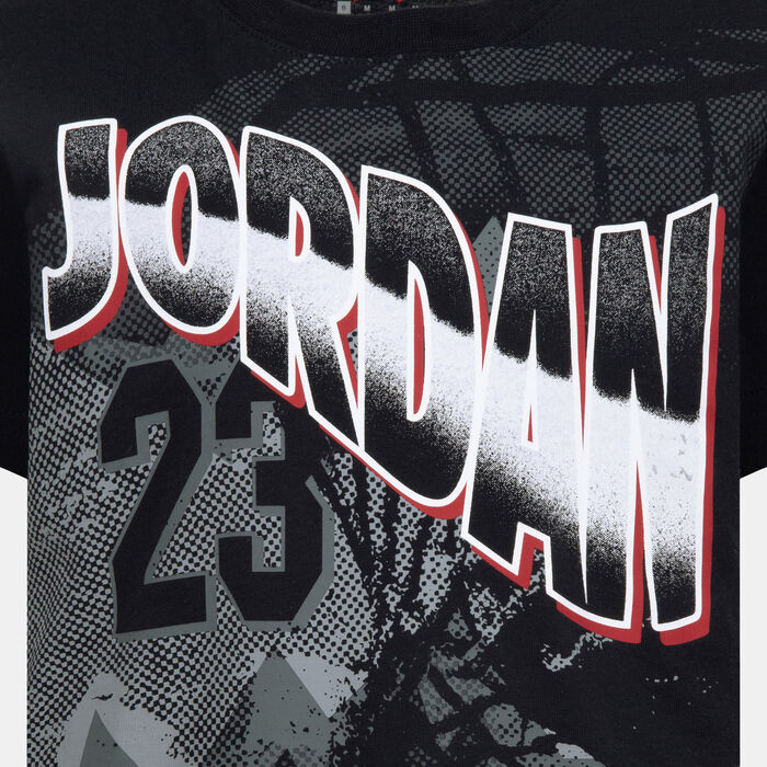 Nike Kids' Jumpman Play Graphic T-Shirt Black Nike Kids' Jumpman Play Graphic T-Shirt Black image number 2