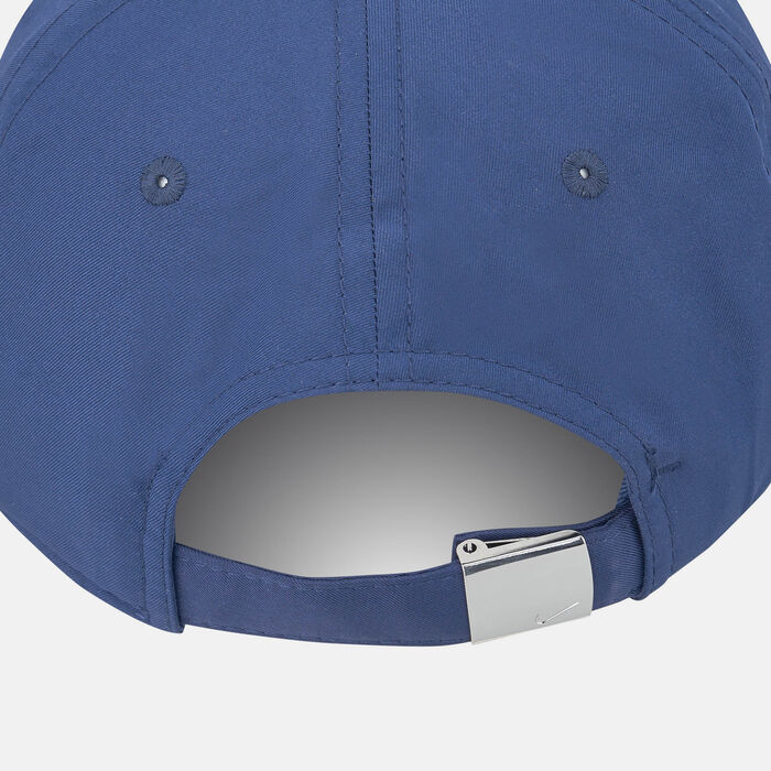 Nike Kids' Dri-FIT Club Unstructured Swoosh Cap Blue image number 1
