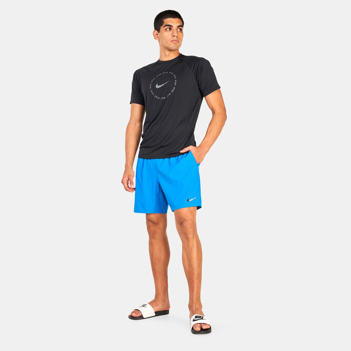 Nike Swim Men's Swim 7-Inch Volley Shorts Blue Nike Swim Men's Swim 7-Inch Volley Shorts Blue image number 2