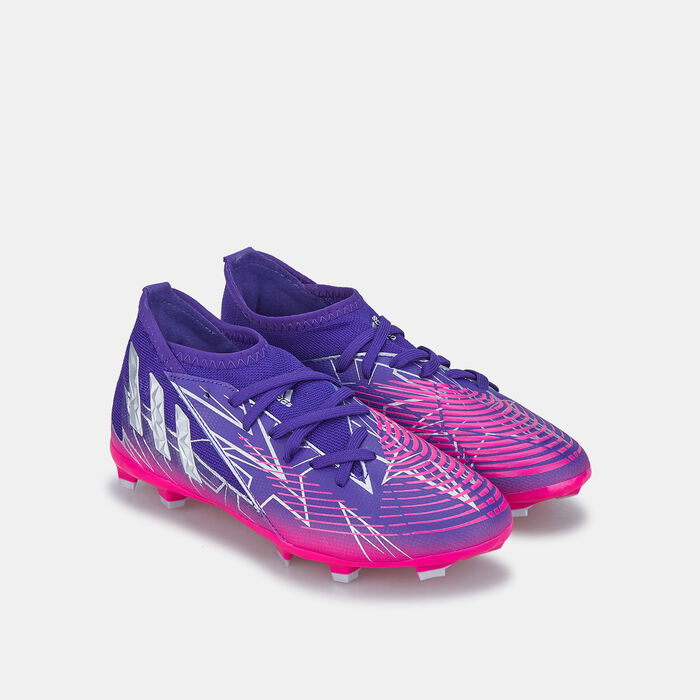 adidas Kids' Predator Edge.3 Firm Ground Football Shoe Purple adidas Kids' Predator Edge.3 Firm Ground Football Shoe Purple image number 1