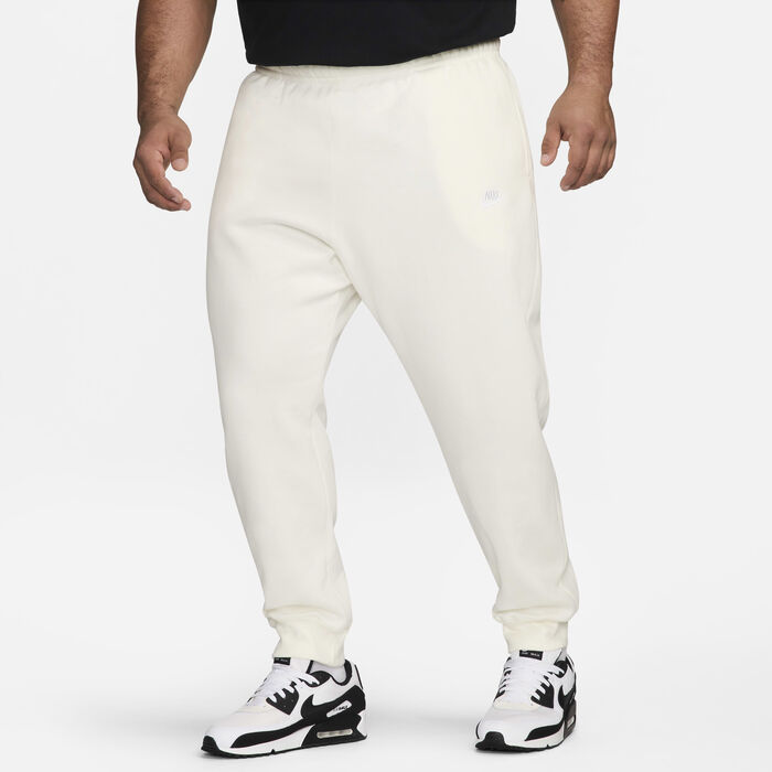 Nike Men's Sportswear Club Fleece Joggers White Nike Men's Sportswear Club Fleece Joggers White image number 7