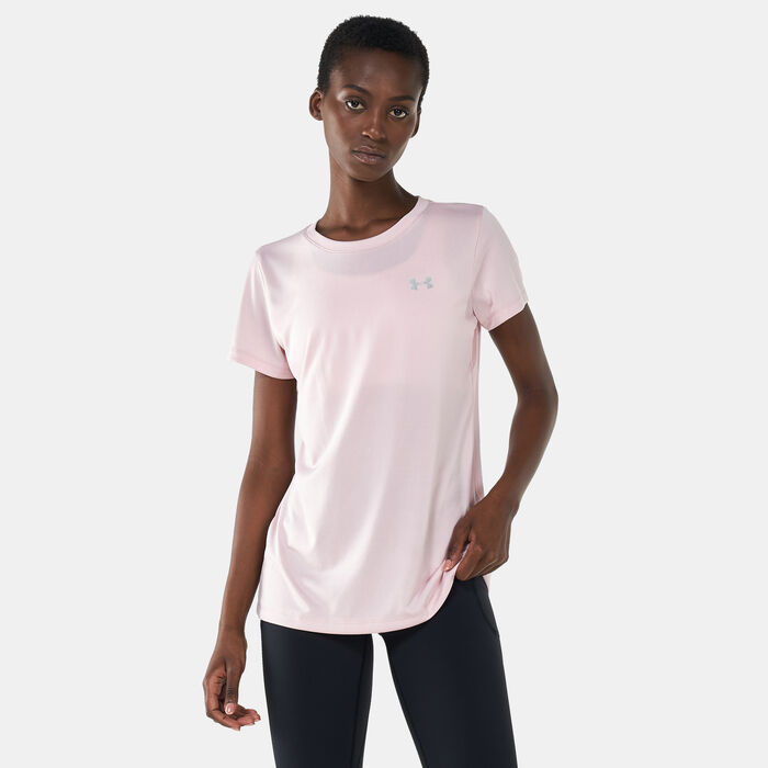 Under Armour Women's Tech SSC T-Shirt Pink Under Armour Women's Tech SSC T-Shirt Pink image number 0
