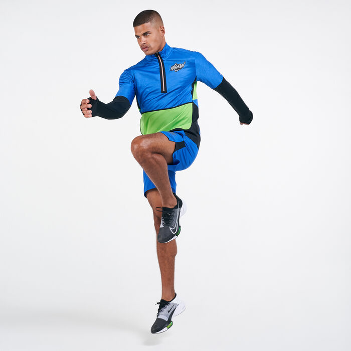 Nike Men's Dri-FIT Elemental Long Sleeves Running T-Shirt Multi Nike Men's Dri-FIT Elemental Long Sleeves Running T-Shirt Multi image number 2