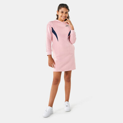 Nike Kids' Air Fleece Dress (Older Kids) Pink