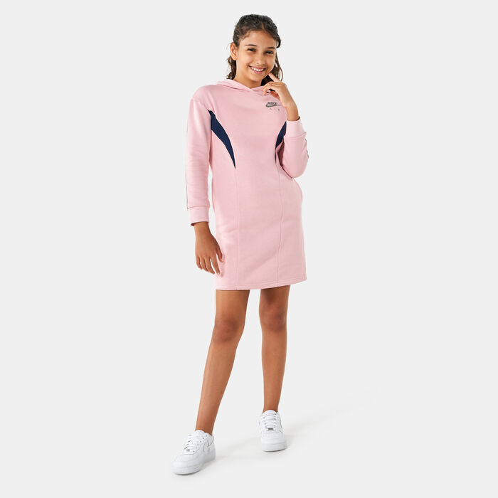 Nike Kids' Air Fleece Dress (Older Kids) Pink image number 0