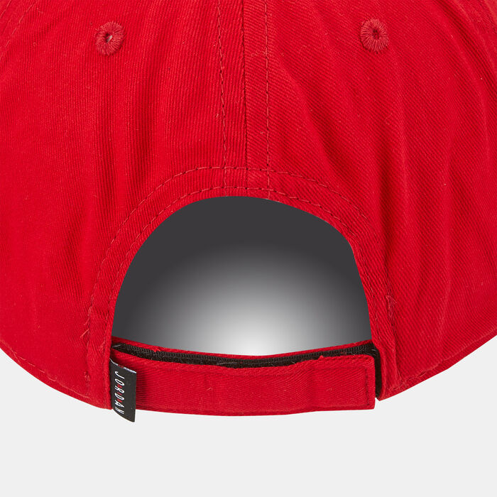 Jordan Kids' Curved Brim Adjustable Cap Red Jordan Kids' Curved Brim Adjustable Cap Red image number 1