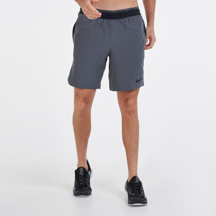 Nike Men's Pro Dri-FIT Flex Rep Shorts Grey Nike Men's Pro Dri-FIT Flex Rep Shorts Grey image number 0