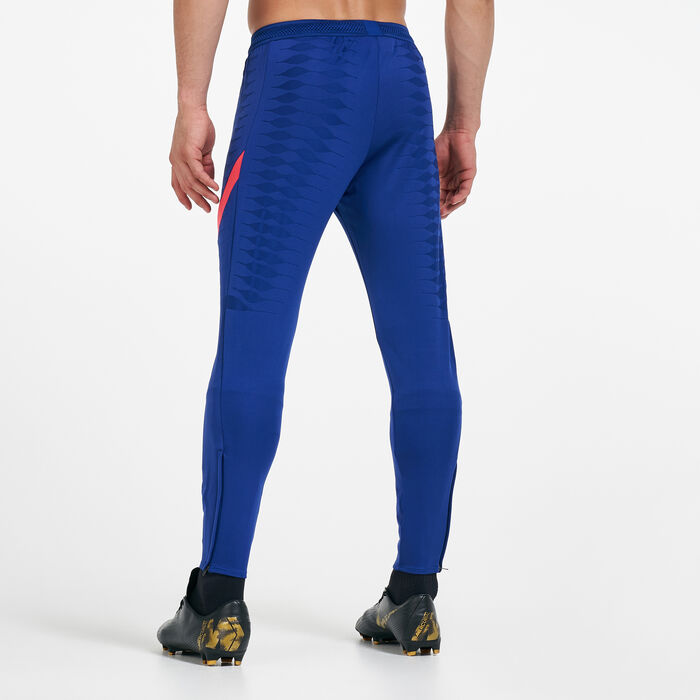 Nike Men's F.C. Barcelona VaporKnit Strike Pants Blue Nike Men's F.C. Barcelona VaporKnit Strike Pants Blue image number 1