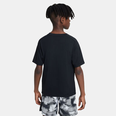 Nike Kids' Dri-FIT Multi Graphic Training Top Black