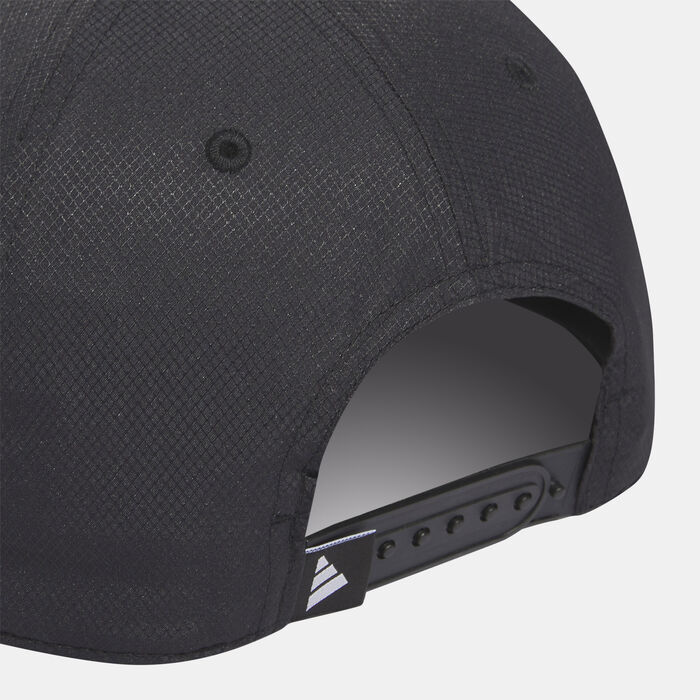 adidas Men's Tour Snapback Golf Cap Black image number 3