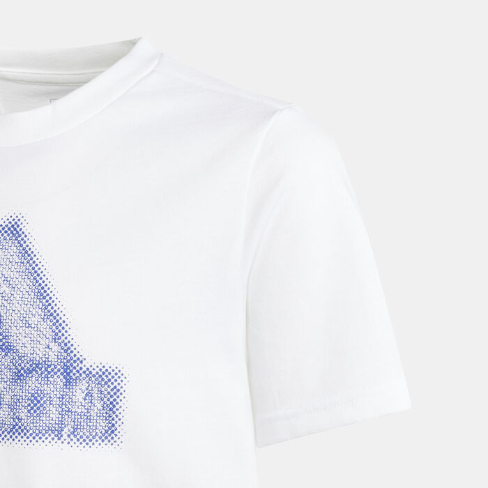 adidas Kids' Future Icons Graphic T-Shirt Beige image number 4