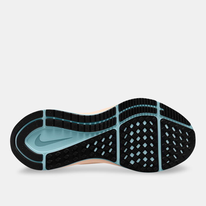 Nike Women's Air Zoom Structure 25 Shoe Blue image number 2