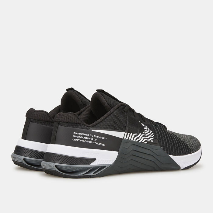 Nike Men's Metcon 8 Training Shoe Black Nike Men's Metcon 8 Training Shoe Black image number 3