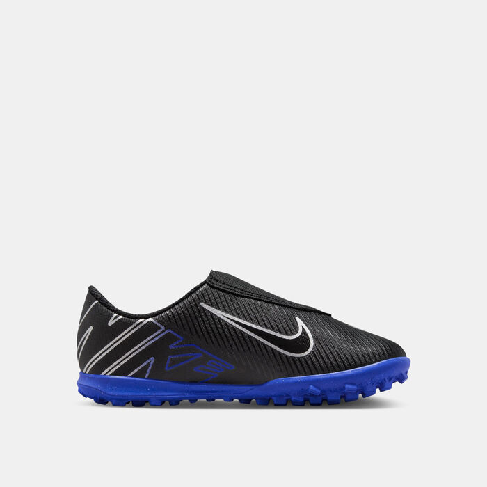 Nike Kids' Mercurial Vapor 15 Club Turf Ground Football Shoe (Younger Kids) Black Nike Kids' Mercurial Vapor 15 Club Turf Ground Football Shoe (Younger Kids) Black image number 0