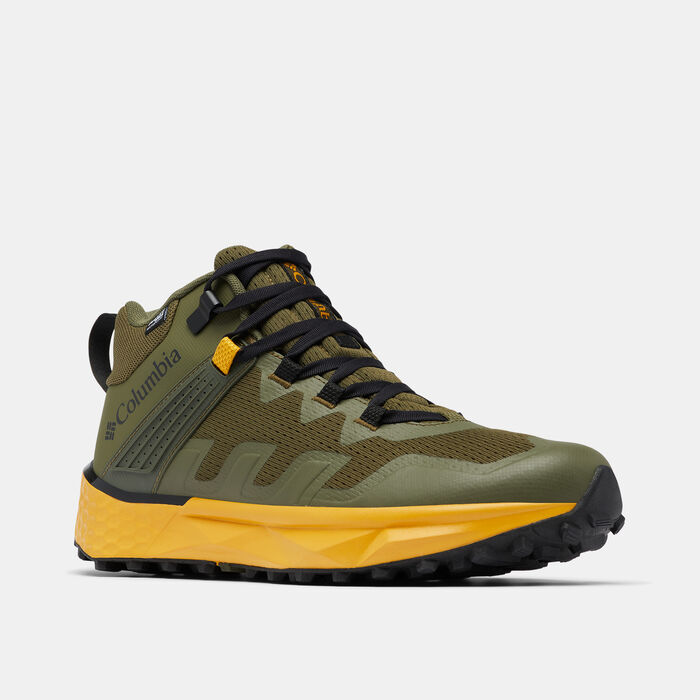Columbia Men's Facet™ Outdry Mid Waterproof Hiking Shoe Green Columbia Men's Facet™ Outdry Mid Waterproof Hiking Shoe Green image number 1