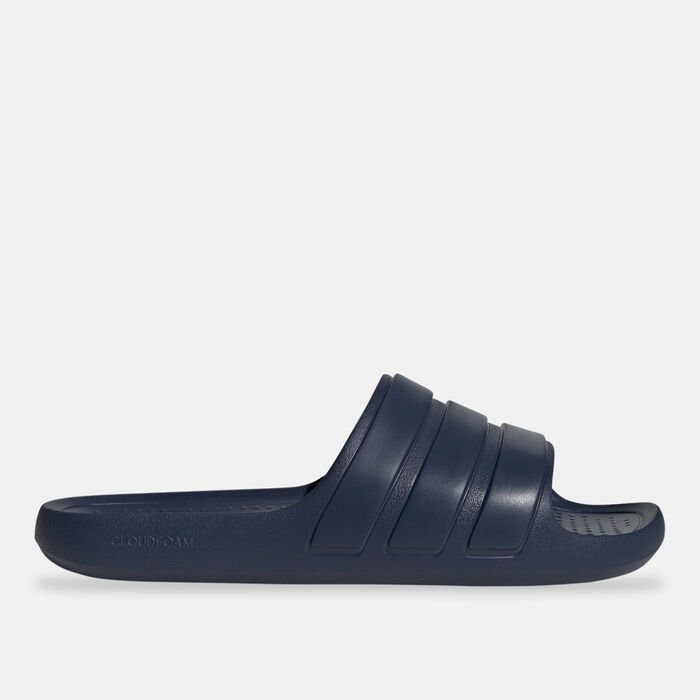 adidas Men's Adilette Flow Slides Grey adidas Men's Adilette Flow Slides Grey image number 0