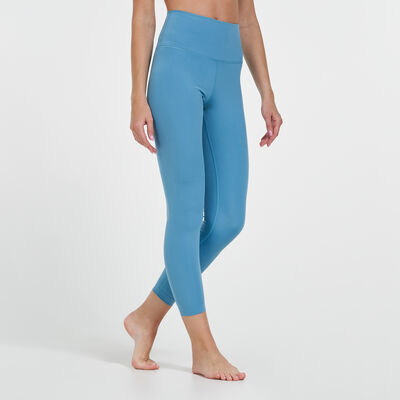 Nike Women's 7/8 Yoga Leggings Blue