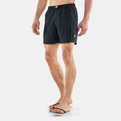 Nike Swim Men's 5-inch Volley Swimming Shorts yellow