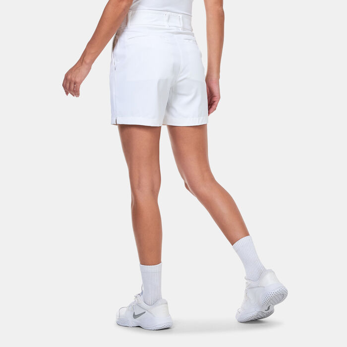 Nike Women's Dri-FIT Victory Golf Shorts White Nike Women's Dri-FIT Victory Golf Shorts White image number 1