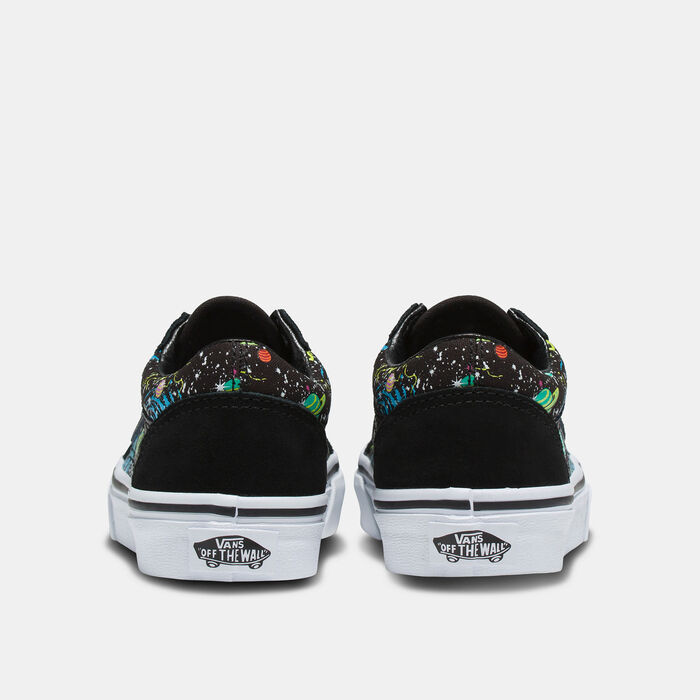 Vans Kids' Glow In The Dark Old Skool Shoes Black image number 2